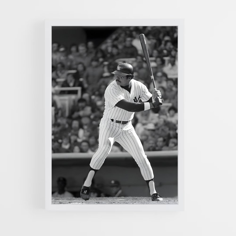 Poster Reggie de jackson – affiche Baseball (vue 3)